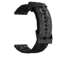 22mm 20mm Silicone Strap For Garmin Forerunner 55 165 265 965 255 955 Football Pattern Wristband For Garmin Active 5/Venu 3 Belt 20mm Width juoda