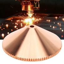 Single Layer Laser Nozzle Brass for CO2  Laser Cutting Machine 1.8/2.0/2.5/3.0mm Single Layer Laser Nozzle Laser Nozzle 2.5mm