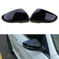 For VW Volkswagen Golf 6 MK6 GTI GTD 2009-2013 Car Rearview Side Mirror Cover Wing Cap Exterior Door Case Trim Carbon Fiber Look