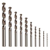 10 Pcs/set HSS For M35 Cobalt Drill Bit  6 Mm For Metal Stainless Steel Drilling Cutter Twist Drill Bit Power Tool Accessories