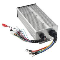 Premium-48V-72V 5000W Tricycle FOC Controller, Battery Car, Intelligent Brushless Motor Controller, Electric Car (Silver,NONE) sidabras