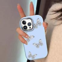 Flowing Butterfly Phone Case is suitable for iPhone 16 15 14 13 12 11 Pro/Max/Plus anti fingerprint and shockproof back cover IPHONE15