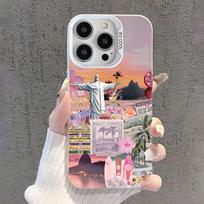 Rio de Janeiro-Brazi Phone Case For iPhone 17,16,15,14,13,12,11,Pro,XS,Max,Plus,Mini,SE White Candy Matte Shockproof Cover iPhone17pro