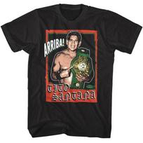 Powertown Tito Santana Championship Belt Unisex T-Shirt XXL
