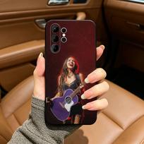 singer-O-Olivia -R-Rodrigo  Phone Case For Samsung S25,S24,S21,S22,S23,S30,Ultra,S20,Plus,Fe,Lite,Black Soft Silicone Samsung S22ULTRA5G