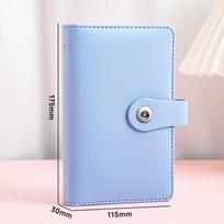 Save Money Mini Binder Savings Challenge Large Capacity Savings Challenges Book  Lovers mėlyna