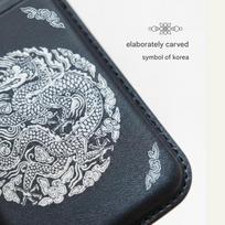 MagSafe Compatible Leather Card Holder Case (Option 5) - Gonryongpo, Hojakdo