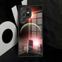 2001 A S-Space Odyssey Phone Case For Samsung S25 S24 FE S23 S22 S21 Plus S20 Ultra Note20Ultra Black Glass Cover Samsung S24 Ultra