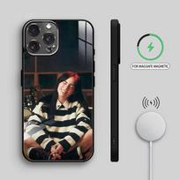 S-Singer B-Billie Eilish    Phone Case For iPhone17,16,15,14,13,12,11 Plus,Pro Max Magnetic For Magsafe Wireless Charging iPhone17Air