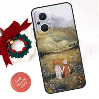 Cartoon Scenery Girl Funda For OPPO Reno 8 Lite 10 11 12 13 14 Pro 11F 12F 13F 14F OPPO Find X8 X5 X6 X9 Pro Case OPPO Reno13