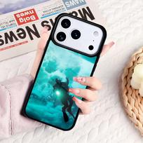 Scuba Diving Diver Phone Case For IPhone 17 16e 15 14 13 12 11 Pro Max Air Mini Soft Protective Cover iPhone17 Pro