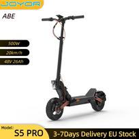 JOYOR S5 PRO ABE 20KM/H Electric Scooters 10'' Off-Road Tire 48V/26AH Battery 500W Motor 90KM Range Disc Brakes E Scooter S5 PRO(ABE) 20KM/H juoda