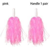 1 Pair Cheerleader Pompoms High Quality Cheerleading Cheering Ball Dance Party Decorator Club Sport Supplies Competition Flower