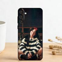 S-Singer B-Billie Eilish    Phone Case For Samsung Galaxy A73,A72,A71,A70,A53,A52,A51,Others Soft Black Cover Samsung a30 a20
