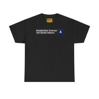 163Rd Amsterdam Ave  T Shirt Essential  Harajuku Unisex Style S įvairiaspalvis