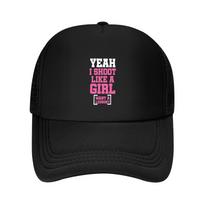 Shoot Gun Funny SportTarget Skeet Shooting Baseball Cap Luxury Cap Unisex hat Uv Protection Solar Hat Golf Cap Unisexs Hats Womens