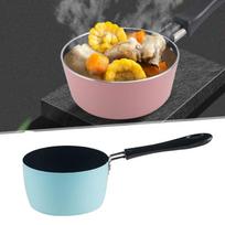 Milk Pan Multifunctional Thickened Non Stick Sauce Pan Small Saucepan for Stove Top Gas Stove Induction Cooker mėlyna