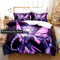 3D Print Hyperdimension Neptunia Bedding Set Single Twin Full Queen King Size Bed Set Aldult Kid Bedroom Duvetcover Sets 135x200cm
