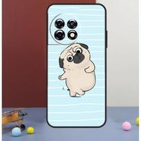 Pug Dog Funny Cartoon Cover For OnePlus Nord 4 CE 2 3 Lite N20 N30 9 10 Pro 8T 9RT 10T 11 OnePlus 13 12 R Case OnePlus 10T