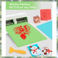 Premium-6Pcs Cutting Mat For Cricut Joy Xtra 12X8.5In Adhesive Reusable Craft Cutting Mats Sticky Accessories Replacement