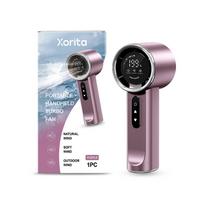 Xorita Violetinis Didelio Greičio Rankinis Ventiliatorius, Trys Greičio Vėjo Reguliavimas, Greitas Įkrovimas, Ilgas Baterijos Veikimo Laikas, Tylus Ir Nešiojamas