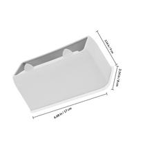 Cat Scoop Holder Blue Modern Cat Shaped Litter Scoop Holder Easy Install Litter Box Organizer Pet Cleaning Tool pilka