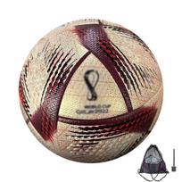 2022 Qatar Red World Cup Soccer Ball for Match Training Ball Bag Gift