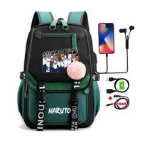 Anime kuprinė Nezuko Kawaii Animacinių filmų mokyklinis krepšys krepšiui Manga Keliauti Daily Girl Bookbag Suaugusiųjų didelės talpos kuprinė