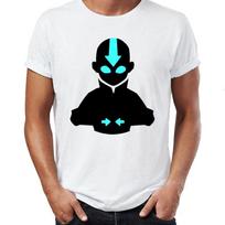 Casual Men's t-shirt Avatar The Last Airbender Aang And Appa Anime Badass Tshirt Unisex Tees Tops Harajuku Streetwear S