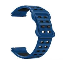 22mm Two-Color Silicone Watch Band for Huawei, Samsung, Garmin, Huami, Coros, Suunto, Xiaomi 22mm