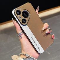 Splicing Color Matte For Magsafe Magnet Case For Huawei Pura 80 70 P60 Mate 70 60 50 Pro Plus Embossed Pattern Shockproof Cover Huawei P60