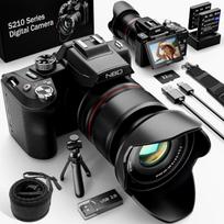 8K 64MP skaitmeninis fotoaparatas su automatiniu fokusavimu, 16X optiniu priartinimu, 3  180° IPS ekranu, WiFi, 64GB kortele