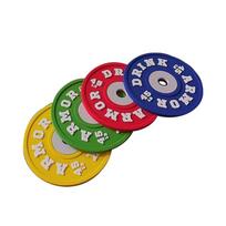 Anti-Skid Silicone Mats Drink Coaster Barbell Anti-Skid Silicone Coaster 1