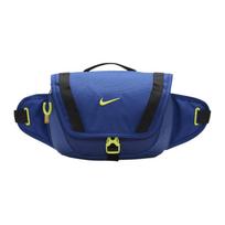 Nike Austo Dirželio Dizaino Poliesterio Ir Nailono Įstrižas Juosmens Krepšys Unisex Krepšiai Tamsiai Mėlynas Atomo Žalias DJ9681-455 Dark Royal Blue & Original Green