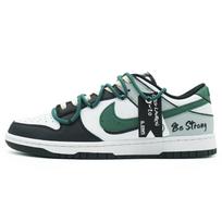 Nike Dunk Low top Skateboard Shoes Men's Black Green DD1391-100(Team108-) 40