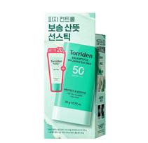 Torriden Balanceful Cica Oil Control Saulės pieštukas + All-In-One 20g – Riebalų išsiskyrimą reguliuojantis raminantis saulės pieštukas 1 ea