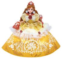 Dreaming Princess Elegant Rose Dress Licca-chan Dress auksas