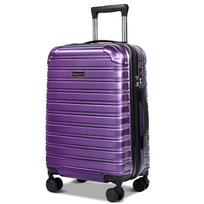 OKD Universal Silent Multi-functional Travel Luggage 20 inches alyvinės violetinės spalvos