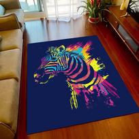 Wild Animal Zebra Area Rug Large,Carpet Rug for Living Room Bedroom Kitchen Doormat Decoration, bedroom decor  carpets cool 60cm x 90cm