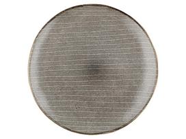 Talerz Płytki Stripes Gray 26,5Cm