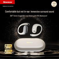 Newsmy LY62 Bone Conduction Sport Bluetooth Headset pieno arbatos spalva spalva