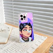 Popular V-Valorant C-Clove  Phone Case For iPhone17,16,15,14,13,12,11 Plus,Pro Max Soft Transparent Cover iPhoneXSMAX