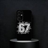 67 Six Seven Phone Case For Samsung S25,S24,S23,S22,S21,S20,Plus,Fe,Lite,Others Black Cover Samsung S235G