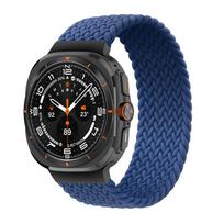 Braided Solo Loop for Samsung Galaxy watch ultra Strap 47mm Accessories sport nylon belt bracelet Galaxy watch 7 ultra band 47mm galaxy watch 7 ultra&M