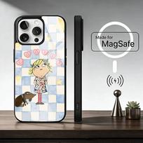 Cartoon C-Charlie and L-Lola   Phone Case For iPhone17,16,15,14,13,12,11 Plus,Pro Magnetic For Magsafe Wireless Charging iPhone13