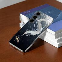 S-Spiriteds Away-y Haku-u Phone Case For SamsungA10,12,20,21S,30,31,40,50,51,52,70,71 Transparent Cover Samsung a52 a52S