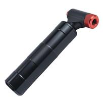 CO2 Inflator with Cartridge Storage Canister Quick Easy Safe for Presta Schrader Bicycle Tire Pump for Road and Mountain Bikes CO2-A8-CFC -RED
