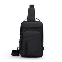 Lightweight Waterproof Nyl Chest Bag Men Multipurpose Sling Crossbody Backpack For Hiking Outdoor Sports Daily Commute Travel juoda