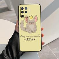 Cute Cartoon Chinchilla Case For Oppo A5 Pro A15 A17 A57 A77 A18 A38 A58 A78 A98 A94 A74 A54 A16 A76 A96 A40 A60 A80 OPPO A58 4G