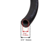 1Meter #6 #8 #10 #12 R12 R134a AC Thin wall Nylon Reduce Barrier Refrigerant Coolant Gas Hose Pipe for Air Conditioning System 11.2mm